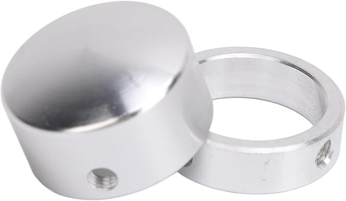 Fitness Handle End Cover, 1 Inch Aluminum Strength Training Equipment Handle End Cover Attachment for Gym