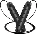 Jump Rope, Adjustable Jump Ropes for Fitness for Women Men and Kids Tangle-Free Rapid Speed Jumping Rope Cable with Ball Bearings Exercise&Slim Body at Home School Gym