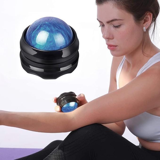 Massage Tools Back Massage Therapy Used with Essential Oils Manual Massage Roller Ball for Sore Muscles Pain Relief