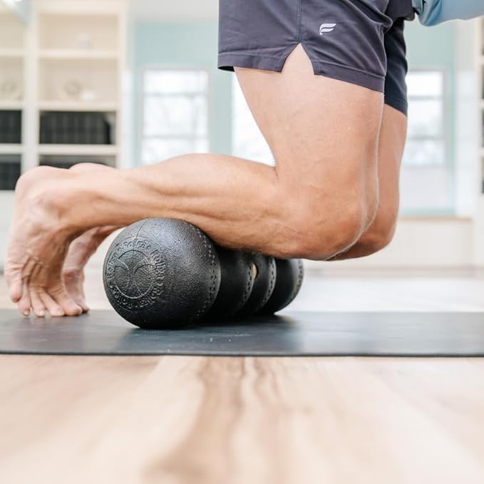 Rollga Foam Roller - High Density Foam Roller for Back Pain Relief, Deep Tissue Massage & Muscle Recovery. Physical Therapy Exercise Tool for Neck, Back, Legs, & Feet. Yoga & Pilates Roller