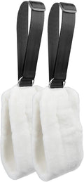 2 Pieces Pilates Reformer Straps Pilates Equipment Accessories, Soft, Fitness Straps Resistance Bands for Gym, Home