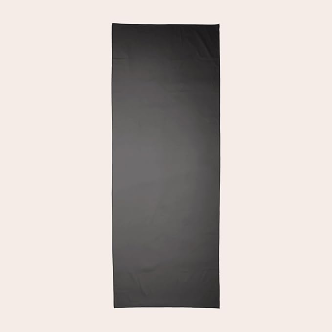 Fittest Pro Non-Slip Hot Yoga Towel with Super-Absorbent Soft Suede Microfiber in Many Colors, for Bikram Pilates and Yoga Mats. (72.00 x 26.50) Nimbus Grey