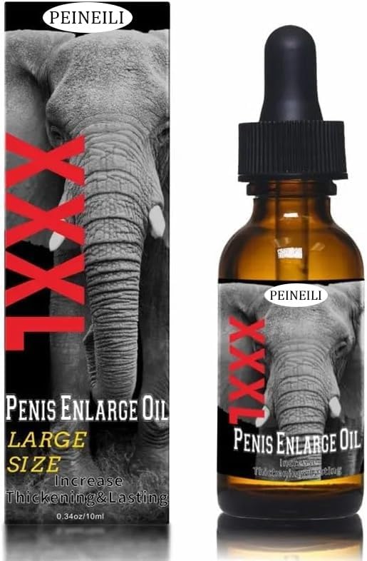 XXXL Large Size Oil Enlarge and Permanent Thickening Growth Men Energy Massage Essential Oil for Sex, Increase Dick Liquid for Health Care, Lateness Performance,Strength (1 Pack)