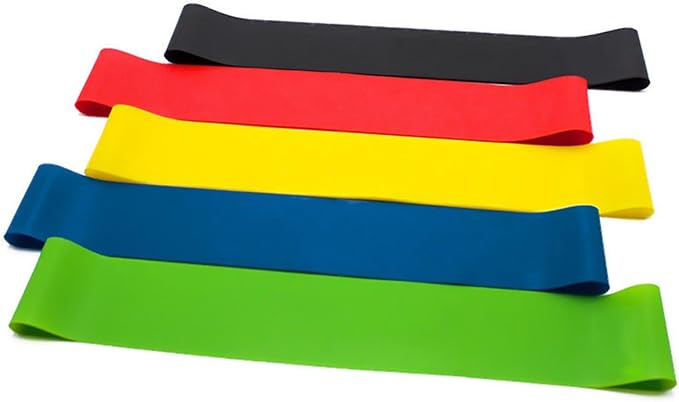 Resistance Bands for Working Out,5-Levels Elastic Exercise Bands for Men and Women Body Stretching,Yoga,Booty Legs,Pilates,Stretch Bands for Physical Therapy,Training,Workouts,Fitness,Working