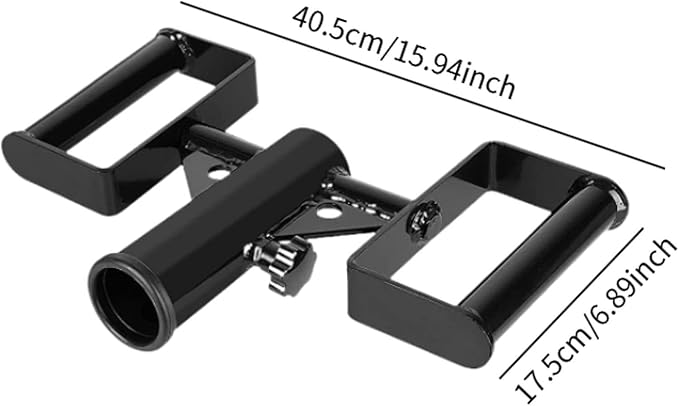 T Bar Row Attachment for Barbell Bar Multifunction Strength Training Equipment Fitness Comfort Handle for Strengthens Back