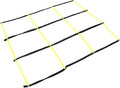 Football Agility Ladder for Speed Training Foldable Soccer Agility Training Ladder with Nine-Square Design for Footwork Drills and Athletic Conditioning