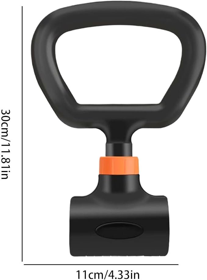 Versatile Converter - Adjustable Dumbbell Handle Attachment, Heavy Duty Strength Training Adapter, Secure Locking Grip, Portable Fitness Upgrade Tool | Home Gym Workout Equipment Solution for Muscle