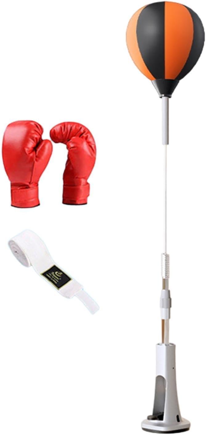 Reaction Ball for Boxing with Adjustable Height and Stand for Home Gym