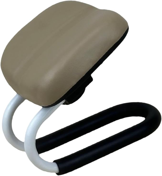 Meditation Bench Kneeling Stool Comfortable Lover Gift Prayer Seiza Chair Adjustable Height for Pilates Home Tea Ceremonies, Beige