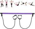ZJchao Pilates Stick Yoga Band, Portable Fitness Sport Training Elastic Bands Exercise Fitness Equipment for Women & Men Home Gym Yoga Pilates