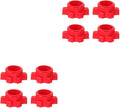 Kisangel Dumbbell Bar Nut Screw Clamp Collars Fitness Equipment Accessories Easy Install Barbell Locking Nut for Weight Training Gym