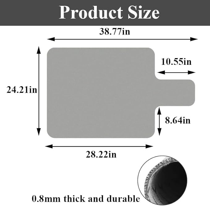 Non-Slip Pilates Reformer Mat Cover,0.8mm Thick Pilate Reformer Machine Cover Mat Towel,Pilates Mats for Reformer,Fleece Exercise Matfor Pilate Training Yoga 39" x 24"