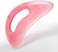 Scienlodic Gua Sha Massage Tool with Handle (Resin) Larger Guasha Scraping Tool for Back Neck Face Leg Massage, Lymphatic Drainage, Cellulite Remove - Large