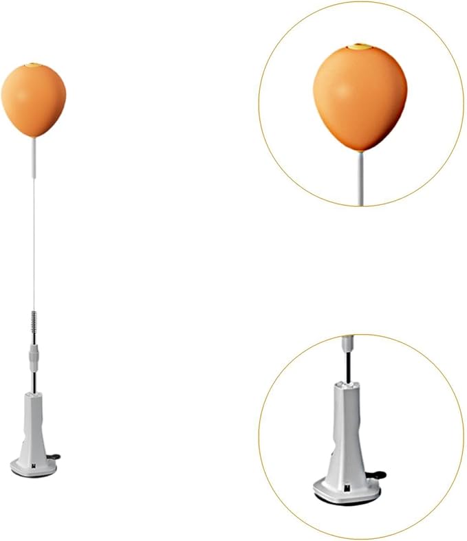 pistro Boxing Reaction Ball with Adjustable Stand Punching Bag Speed Training Equipment for MMA Home Gym Workout Fitness