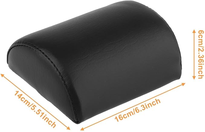 Pilates Pillow Head and Neck Support Pillow Comfortable Versatile Reformer Partner Assist Headrest for Workout- Semicircular