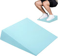 Calf Stretch Wedge – Foam Squat Board, Professional Workout Equipment | High-Density Portable Exercise Accessory For Men Women Improve Balance Flexibility Strength Home Gym Fitness Training
