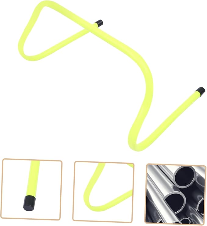 balacoo 6Pcs Football Agility Hurdles for Speed Training Durable Flexibility Training Equipment for Developing Agility and Footwork Skills Soccer and Sports Practice