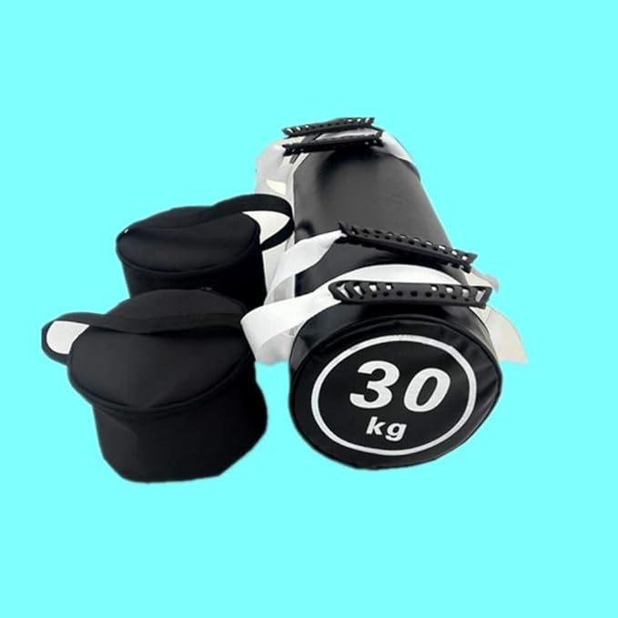 Fitness Weightlifting Training Sandbag Kettlebells Outer Skin （Not Included Filling, PVC Adjustable Weight Sandbag with Handles, Weightlifting Dumbbell for Home Training Fitness Yoga