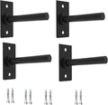 Wall Mounted Weight Plate Holder, Bumper Plate Rack for Home Gym Wall Organized, All Kinds Sizes