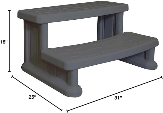 Cover Valet Spa Side Step - Grey
