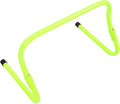 Vaguelly Adjustable Height Soccer Speed Hurdles Set, Wear-Resistant Green PVC Plastic Agility Training Barriers for ’ Football Practice and Speed Drills