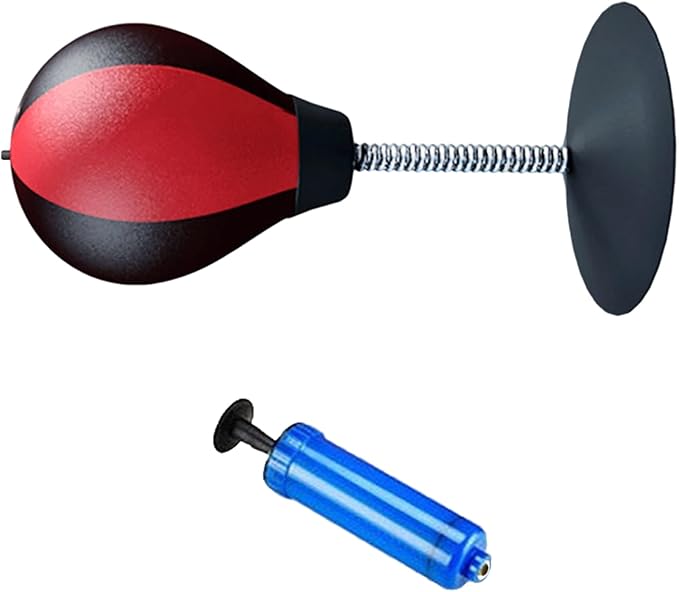 Heavy Type PU Boxing Reactions Ball with Balanced Suspension Design to Improve Coordination and Strength Rebounds Training Boxing Ball