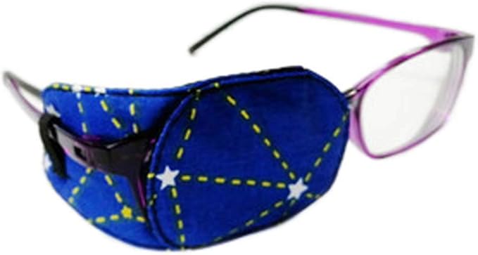 Cartoon Eye Patch Soft Single Glasses Cover Amblyopia Treatment for Children