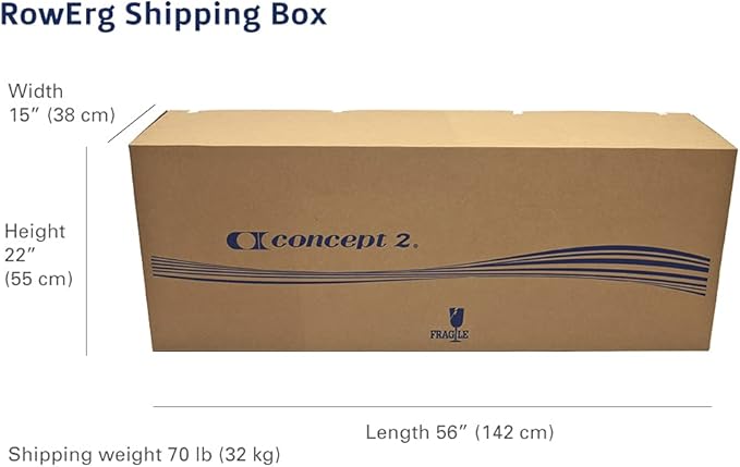 Concept2 RowErg Indoor Rowing Machine - PM5 Monitor, Device Holder, Adjustable Air Resistance, Easy Storage