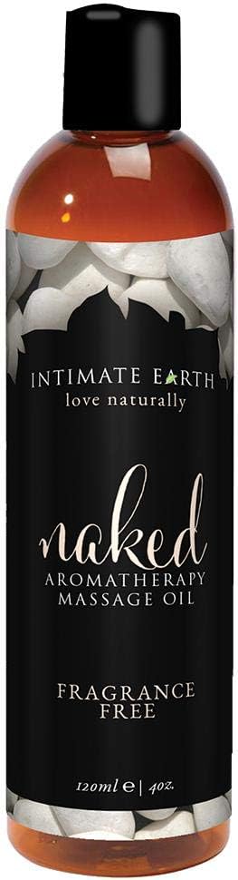 Intimate Earth Naked Massage Oil 4 oz