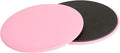 Exercise Core Sliders, 2 Pcs Pink 6.7 Inch Workout Slider for Yoga, Push-up and Sports