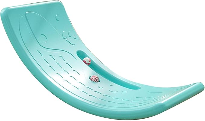 Balance Board for Kids, Balance Training Rocker Board, Children Wobble Balance Board, Indoor Yoga Exercise Toy for Kids and Adult