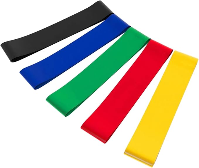 Resistance Bands for Working Out,5-Levels Elastic Exercise Bands for Men and Women Body Stretching,Yoga,Booty Legs,Pilates,Stretch Bands for Physical Therapy,Training,Workouts,Fitness,Working