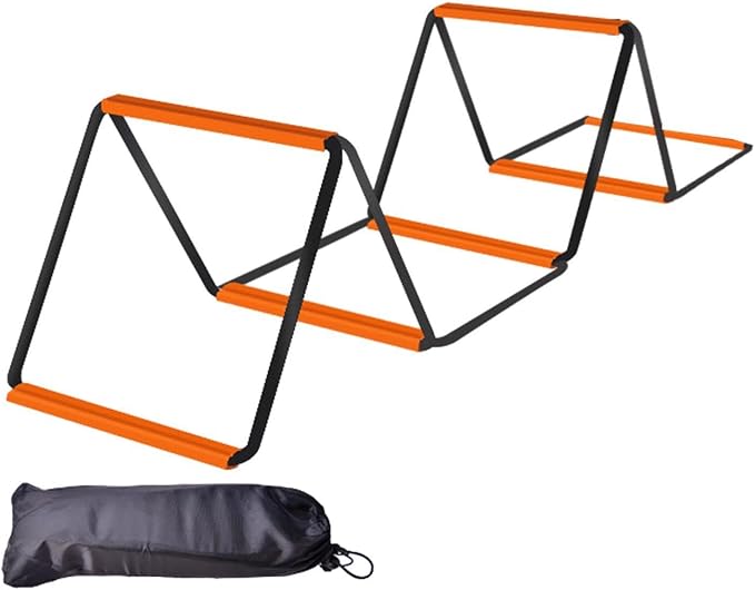 Agility Ladder Football Footwork Ladder Balance Foldable Agility Training Equipment Speed Ladder for Outdoor Sports Workout