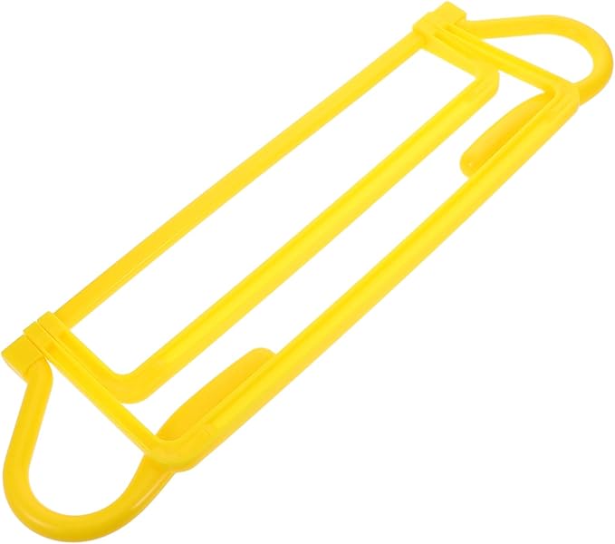 Yardwe Speed Training Agility Hurdles Adjustable Detachable Jumping Equipment for Athletes and Durable Soccer Basketball Football Training Tool with Variable Heights