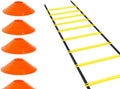 Agility Ladder, 12 Rung 20ft Speed Training Ladder Equipment Set with 10 Discs and Carrying Bag, for Soccer Sports and Agility Training