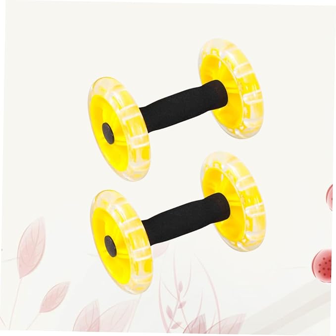 BESPORTBLE Twin-Wheel Ab Roller for Core Strengthening Sturdy Fitness Device Non-Slip Grip Suitable for Home Workouts and Weight Loss
