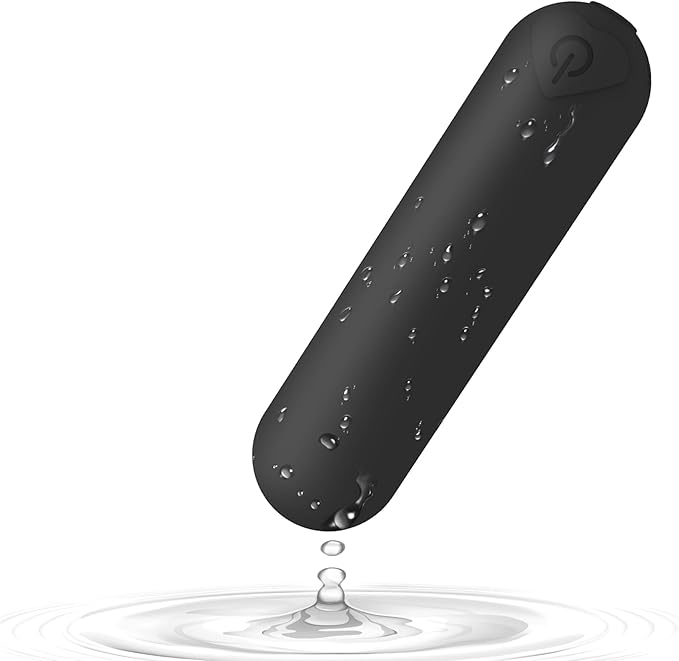Mini Handheld Electric Back Massager Waterproof Quite Massager, Portable Massager for Back Neck Shoulder Body,Black
