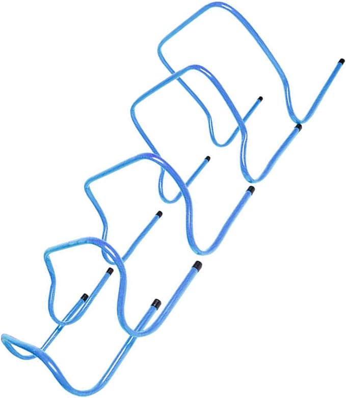 5 Pack Agility Speed Training Hurdles Detachable Agility Training Hurdles Sports Practice Equipment for Athletes, Soccer Football Training Equipment Hurdle Rack 5 Pieces