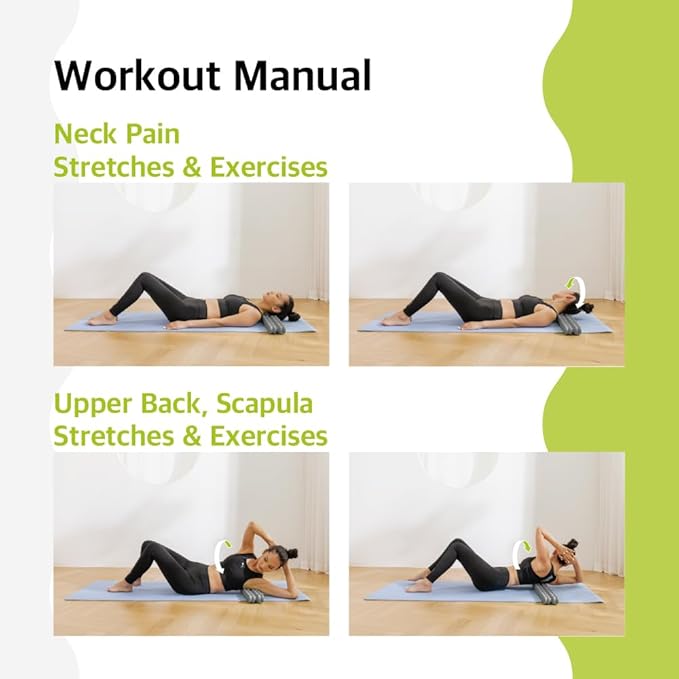 Vibspine, Back Stretcher for Lower-Back Pain Relief, Spine Decompressor,Posutre Corrector, Ideal for Pilates (Grey)
