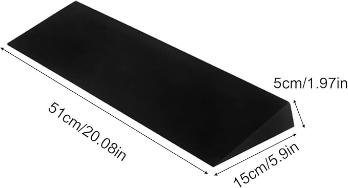 Yoga Squat Wedge, Foam Squat Wedge Block, Portable Pilates Board, Yoga Bolster For Wrist And Lower Back Support, Improve Mobility And Performance