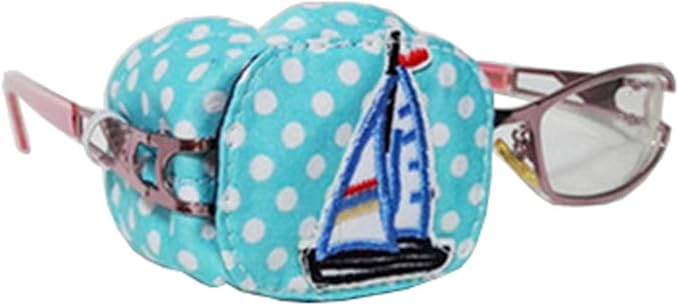 Creative Cartoon Eye Patch Single Glasses Cover Lazy Eye Amblyopia Treatment for Kids
