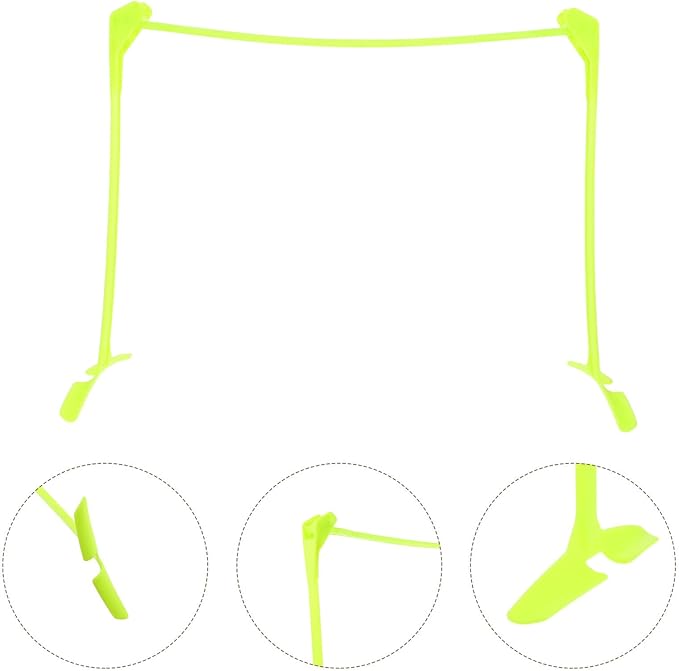 BESPORTBLE Adjustable Foldable Soccer Agility Hurdle Green Football Training Equipment for Speed and Obstacle Drills