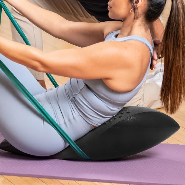Professional Pilates Spine Corrector Dolphin- Shaped Equipment for Yoga Home Gym