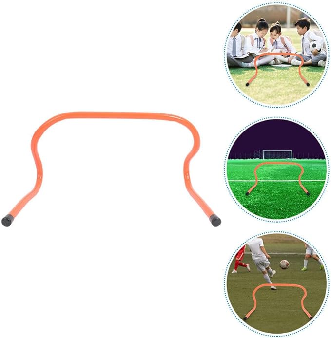HANABASS 3pcs Sports Agility Hurdles for Boys and Girls Lightweight Plastic Training Equipment for Enhanced Coordination and Speed Development Soccer and Practice