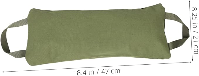 Heavy Duty Sandbag for Weightlifting Versatile Exercise Bag for Leg Workouts Yoga and Fitness Training Reusable Canvas Sandbag for All Fitness Levels