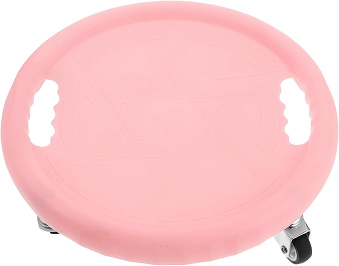 Yardwe Ab Roller Wheel Core Muscle Trainer with Silent Smooth Rolling Exercise Wheel and Pink Slide Board for Home Workout Fitness Equipment