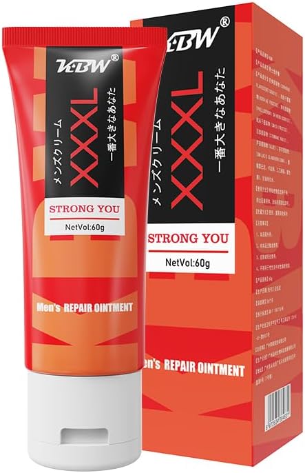 Male Enhancement Cream for Men, Body Gel for Private Part, Men's Re-Vitalize Enlargement Cream, Enhance Size and Performance – Get Bigger Thicker and Stronger (KBW Huge Strong XXXL)