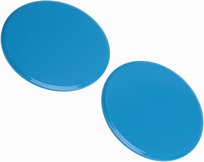 Dual Sided Core Sliders for Full Body Workout, 7 Inches 2 PCS, Portable ABS Fitness Equipment for Home Gym and Travel, Build Functional Core Strength