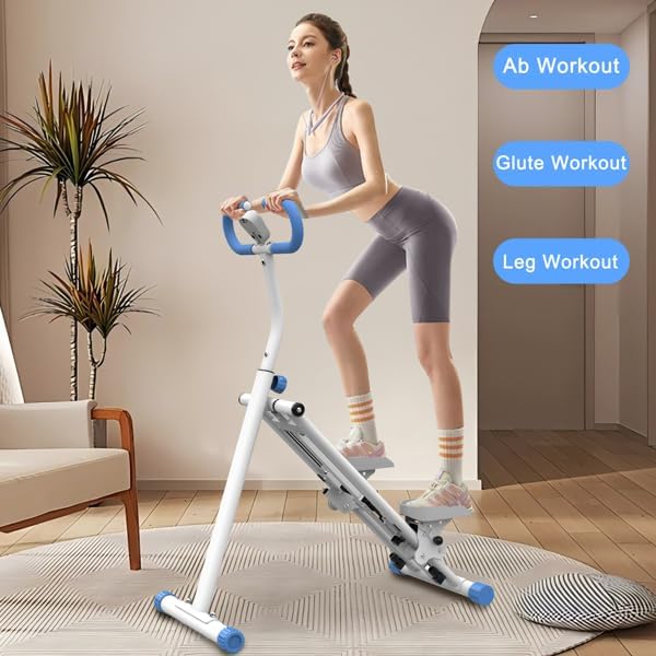 Stair Stepper Mini Stepper, Vertical Climber Machine for Home Full Body Workout, Adjustable Handlebar, Stable Non-Slip Frame, Home Climber, Aerobic Stepper, Fitness Stepper