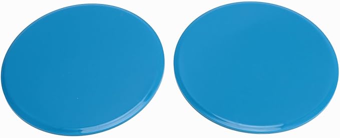 Exercise Core Sliders Discs Dual Sided Compact Portable Ab Workout Equipment for Home Gym Travel ABS 7 Inch 2 Pack